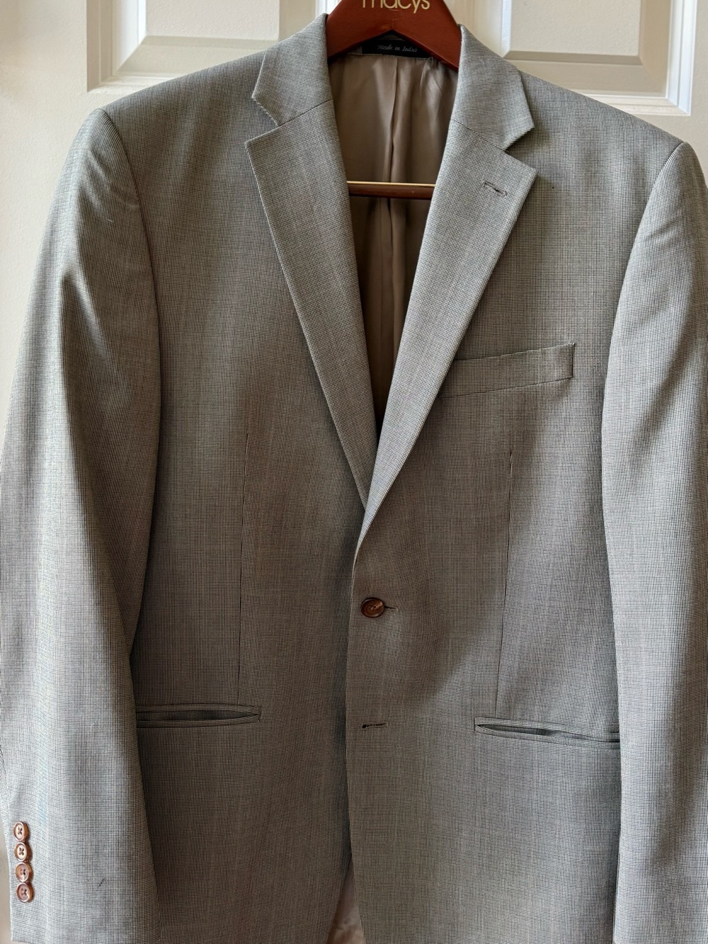 Ralph Lauren Light Gray Two-Button Sport Coat